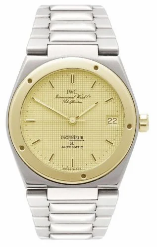 IWC Ingenieur SL Automatic Stainless Steel / Yellow Gold / Champagne / Bracelet IW3505-09 (IW350509)